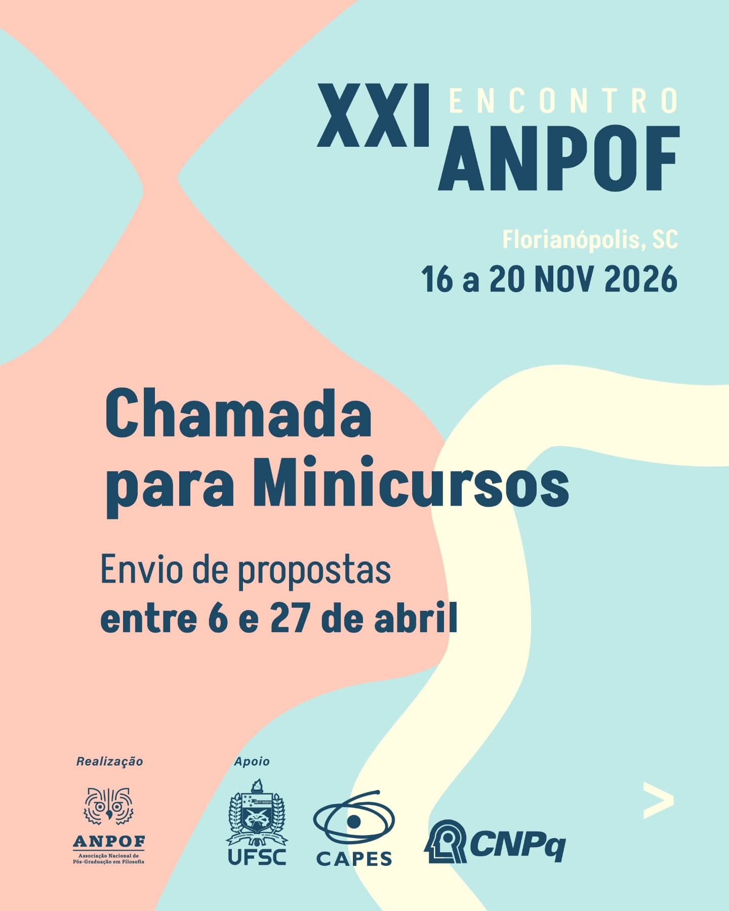 Submissão de minicursos para o XXI Encontro ANPOF
