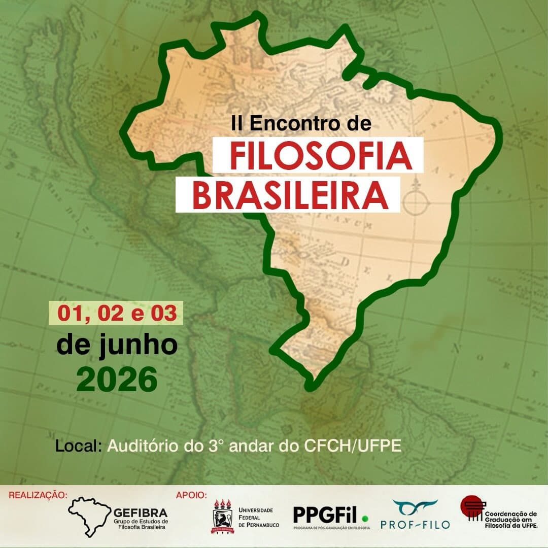 II Encontro de Filosofia Brasileira