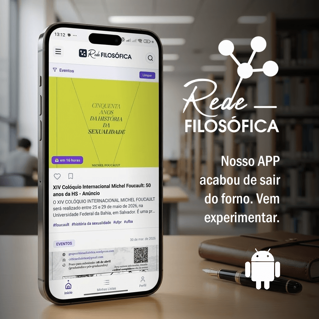 App do Rede Filosófica já está disponível para testadores