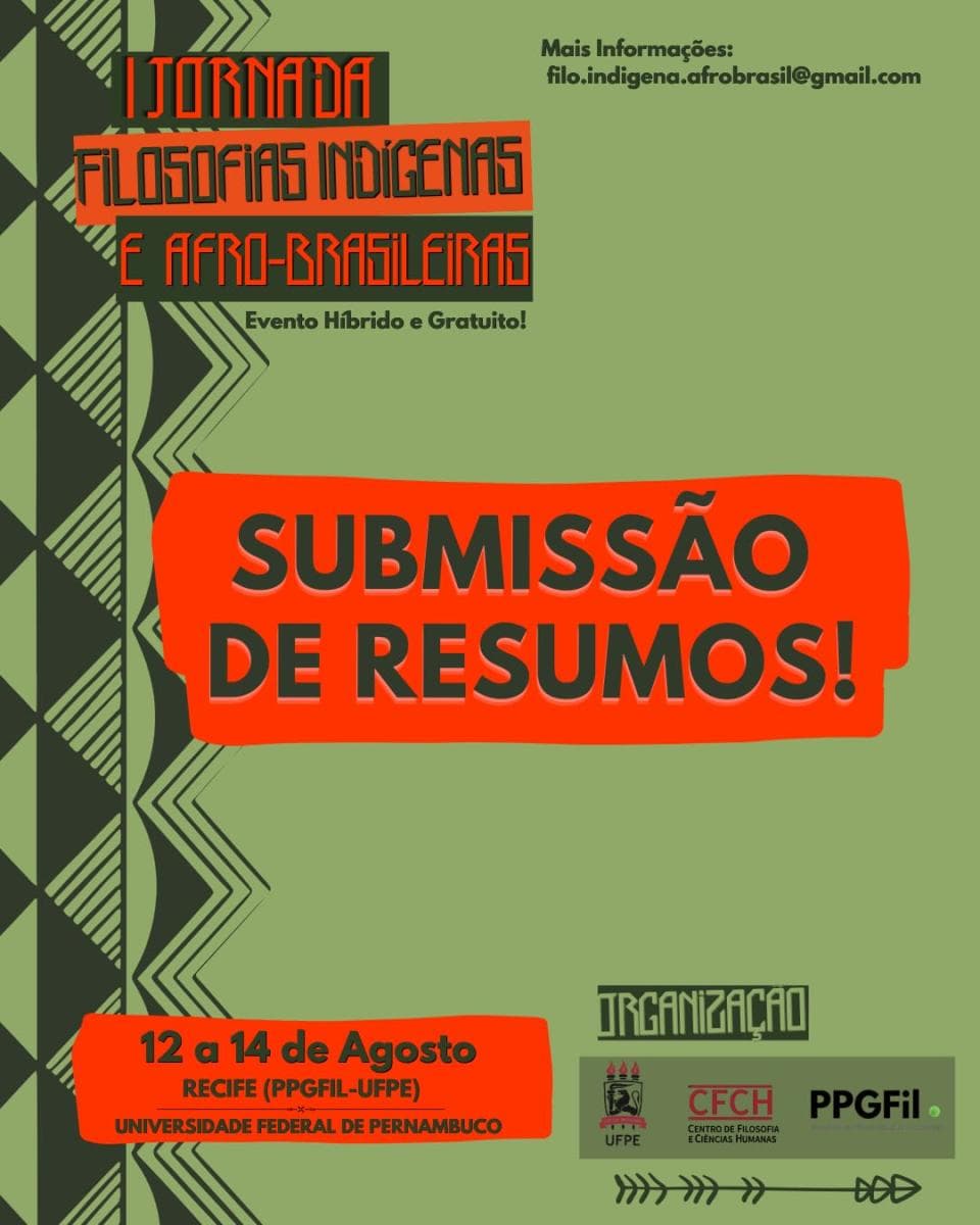 I Jornada Filosofias Indígenas e Afro-brasileiras