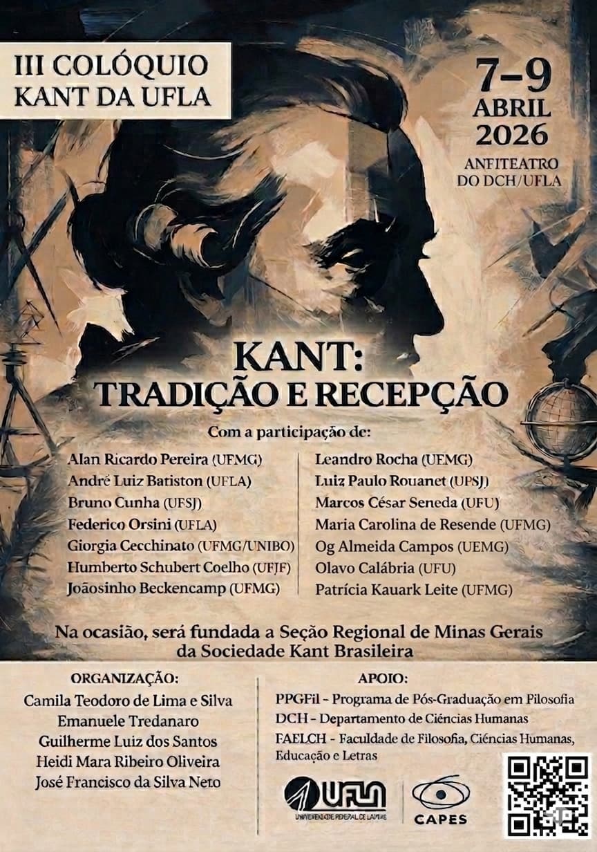 III Colóquio Kant da UFLA: Kant, tradição e recepção
