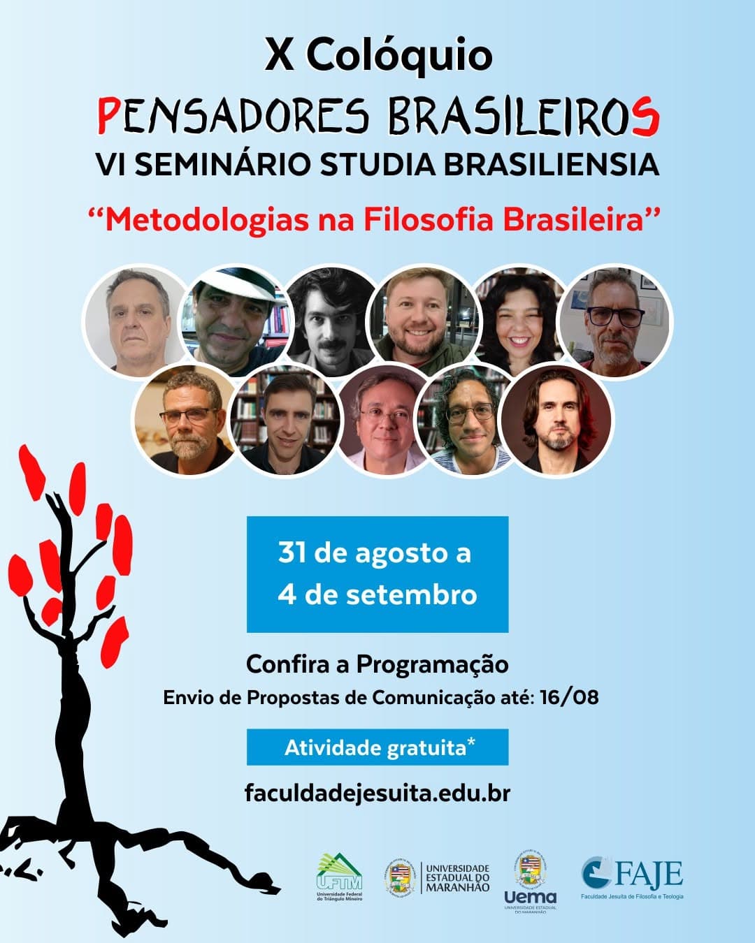 X Colóquio Pensadores Brasileiros (FAJE)