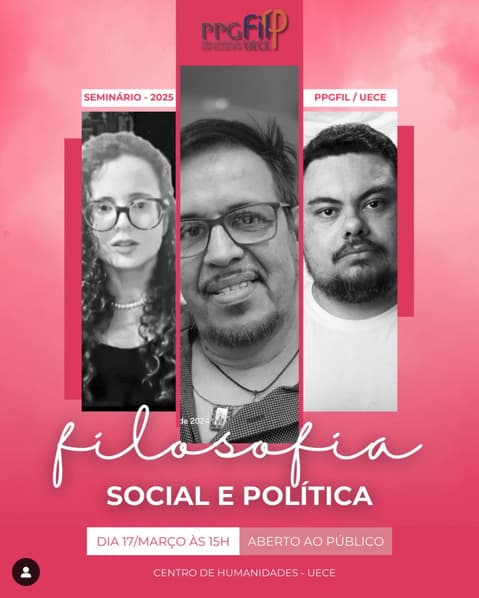 Seminário Filosofia Social e Política 2025