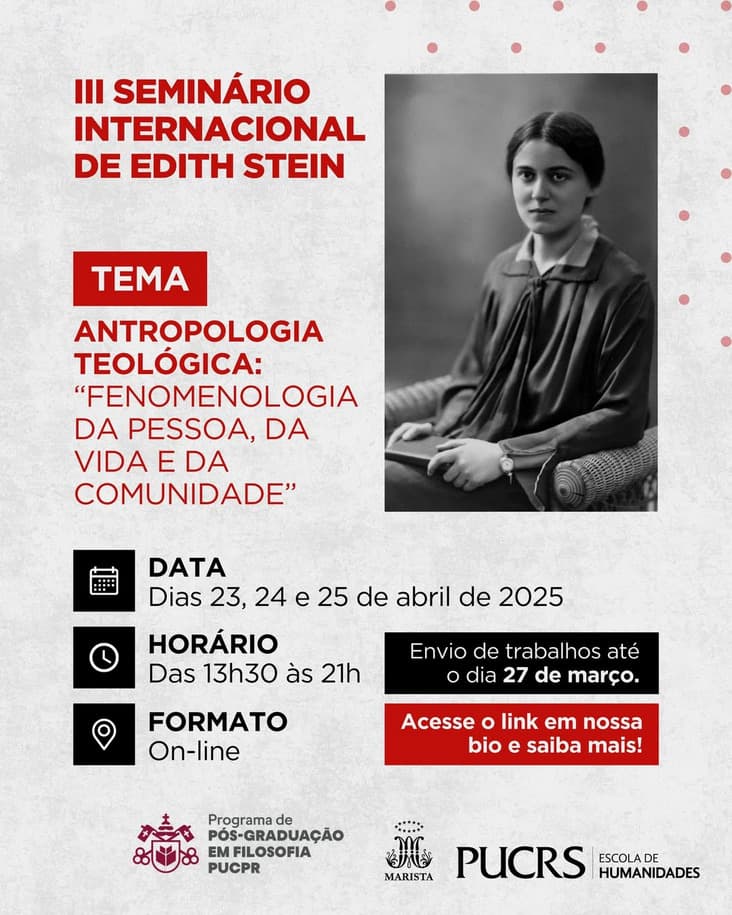 III Seminário Internacional de Edith Stein